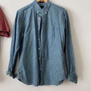 JCrew chambray medium button down